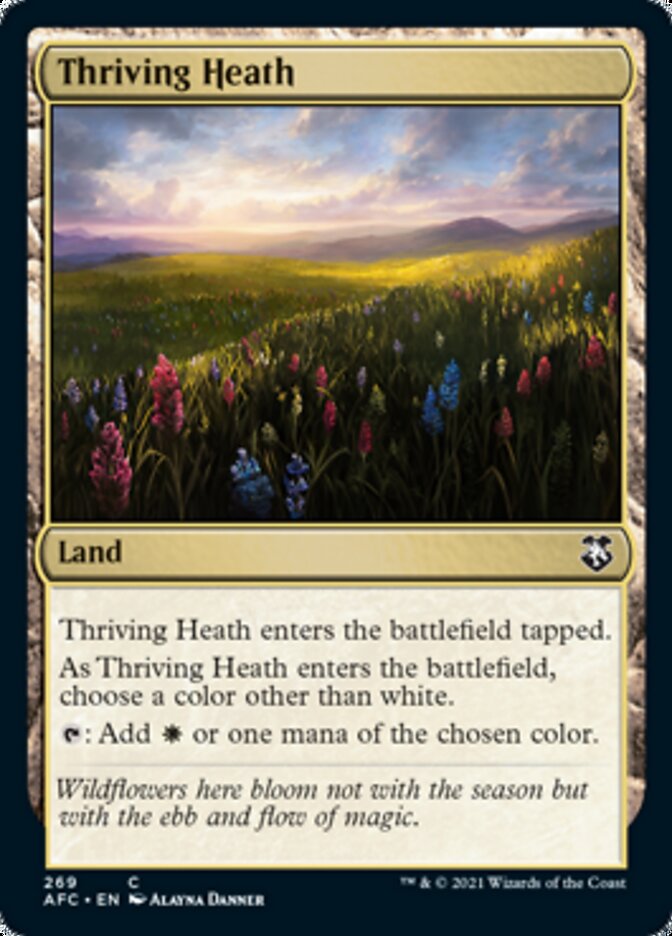 Thriving Heath [Dungeons & Dragons: Adventures in the Forgotten Realms Commander] (AFC 269)
