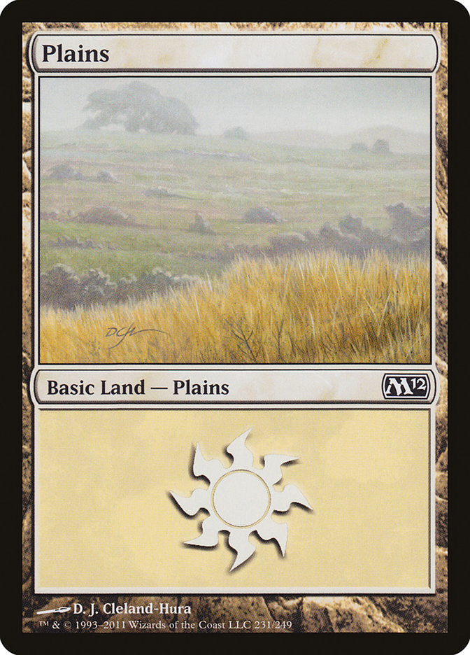 Plains (#231) [Magic 2012] (M12 231)