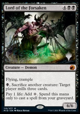 Lord of the Forsaken (Promo Pack) [Innistrad: Midnight Hunt Promo Pack] (PMID 110)