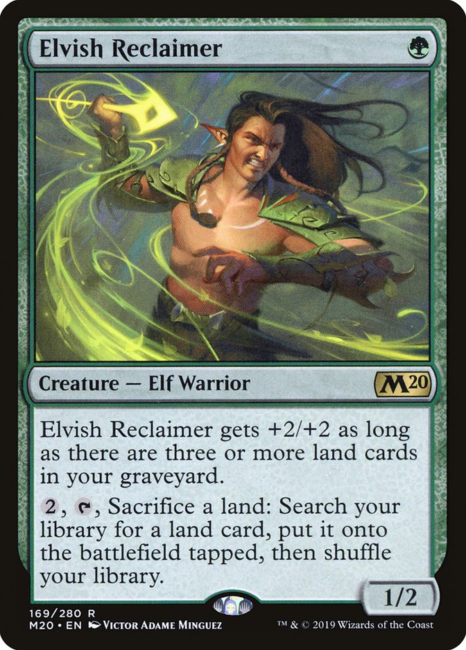 Elvish Reclaimer [Core Set 2020] (M20 169)