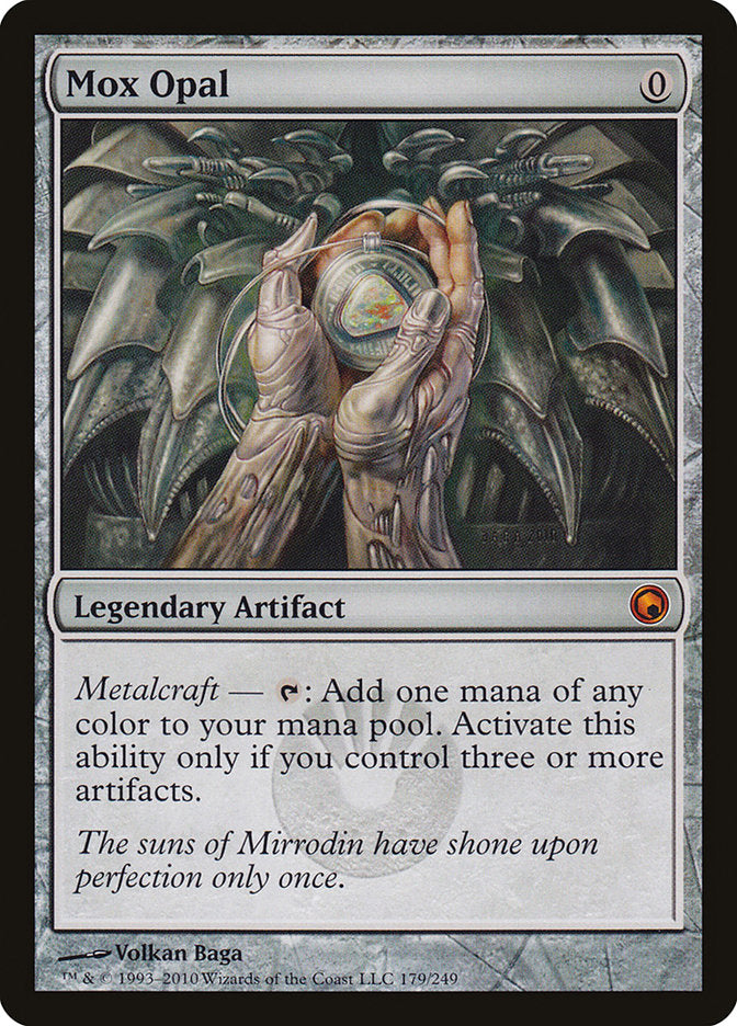 Mox Opal [Scars of Mirrodin] (SOM 179)