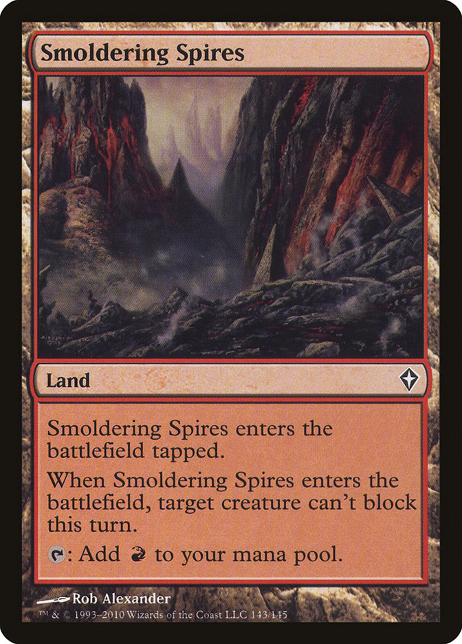 Smoldering Spires [Worldwake] (WWK 143)