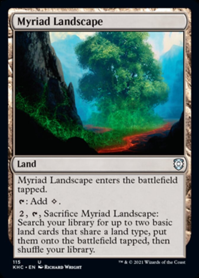 Myriad Landscape [Kaldheim Commander] (KHC 115)