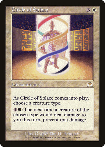 Circle of Solace [Onslaught] (ONS 13)