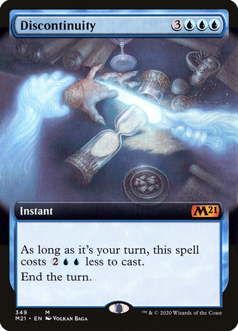 Discontinuity (Extended Art) [Core Set 2021] (M21 349)