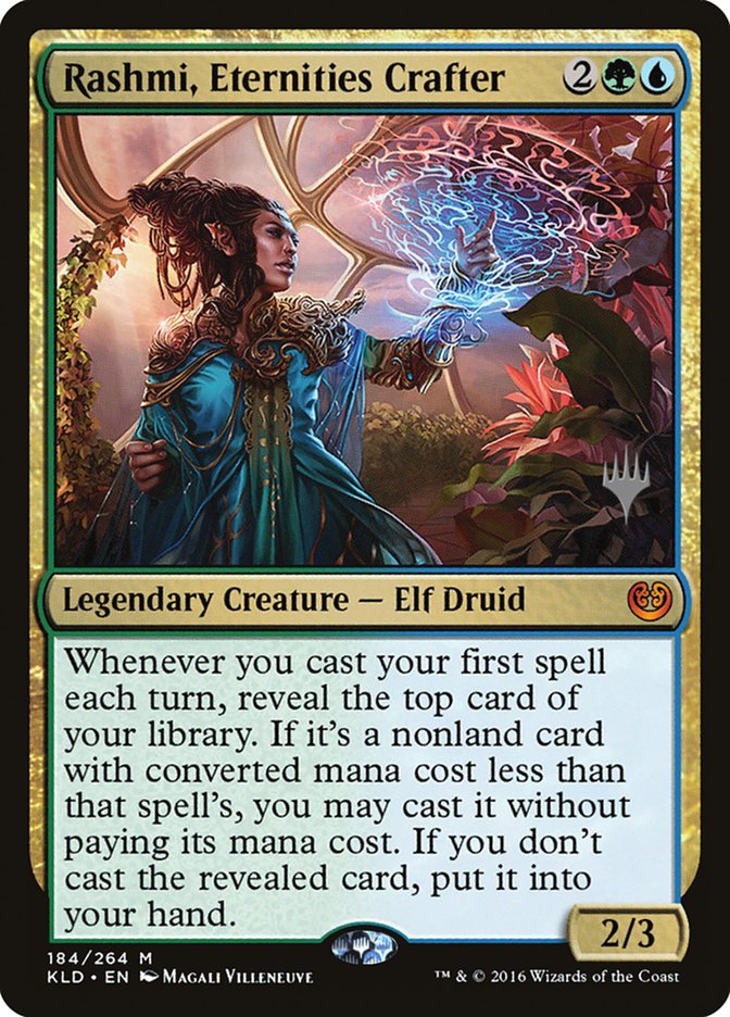Rashmi, Eternities Crafter (Promo Pack) [Kaladesh Promos] (PKLD 184P)
