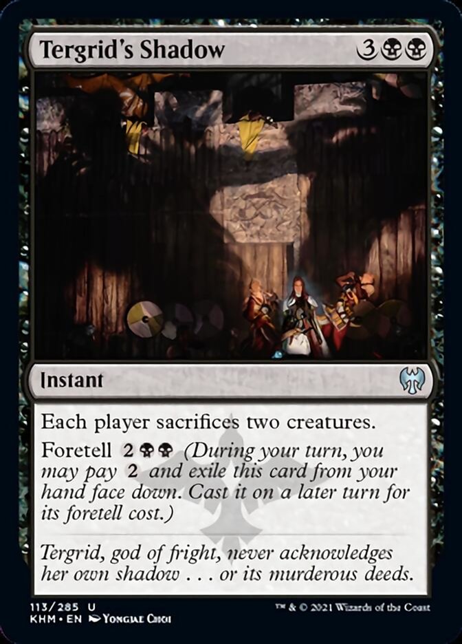 Tergrid's Shadow [Kaldheim] (KHM 113)