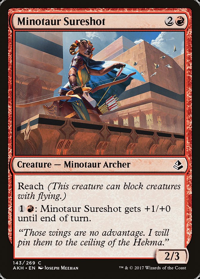 Minotaur Sureshot [Amonkhet] (AKH 143)