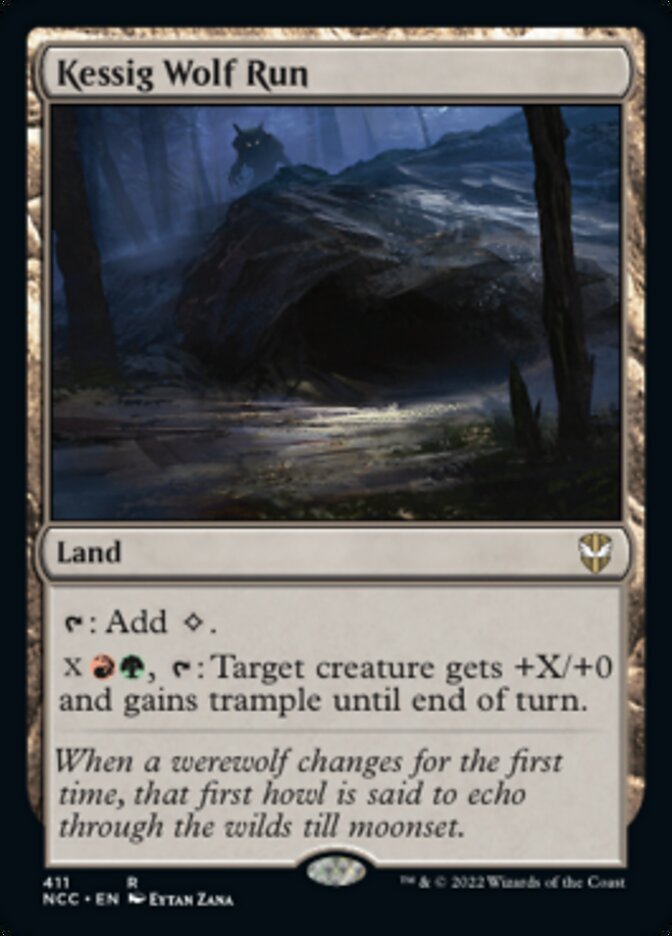 Kessig Wolf Run [Streets of New Capenna Commander] (NCC 411)