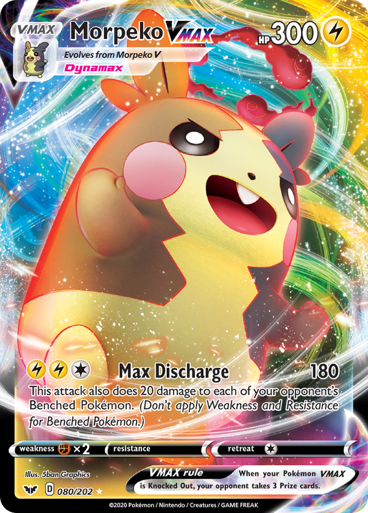 Morpeko VMAX (80/202) [Sword & Shield: Base Set]