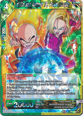 Krillin and Android 18, Power Couple [DB1-093]