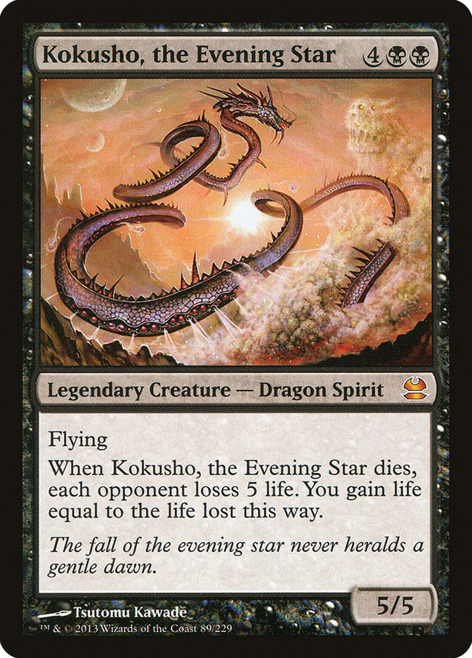 Kokusho, the Evening Star [Modern Masters] (MMA 89)