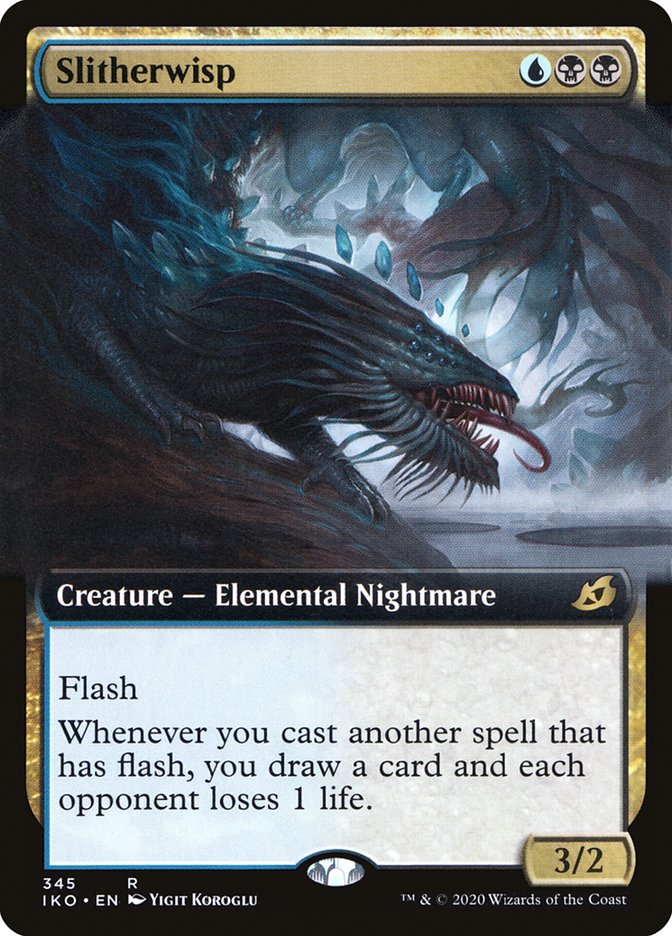 Slitherwisp (Extended Art) [Ikoria: Lair of Behemoths] (IKO 345)