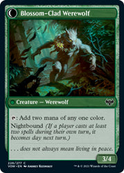 Weaver of Blossoms // Blossom-Clad Werewolf [Innistrad: Crimson Vow] (VOW 226)