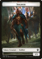 Angel // Soldier Token [Commander Legends Tokens] (TCMR 1 // 2)