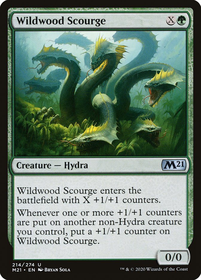 Wildwood Scourge [Core Set 2021] (M21 214)