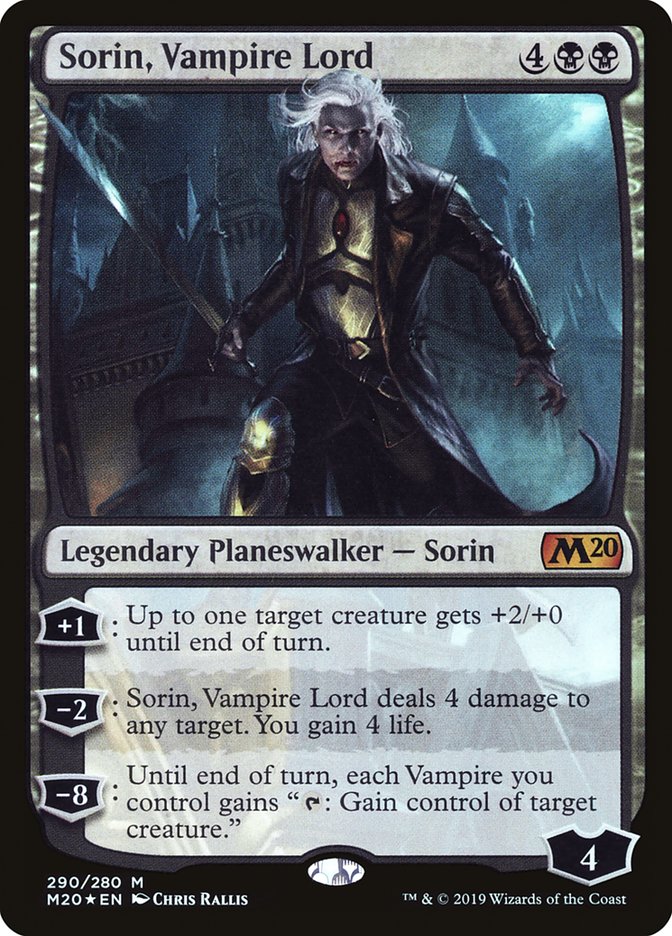 Sorin, Vampire Lord [Core Set 2020] (M20 290)