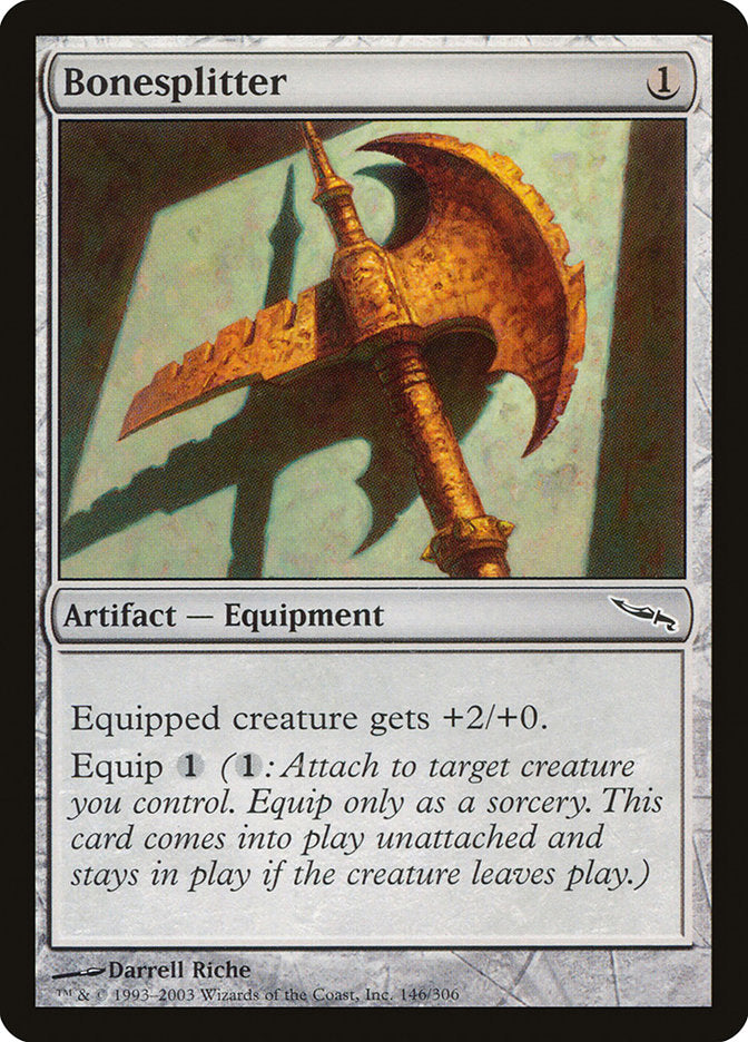 Bonesplitter [Mirrodin] (MRD 146)