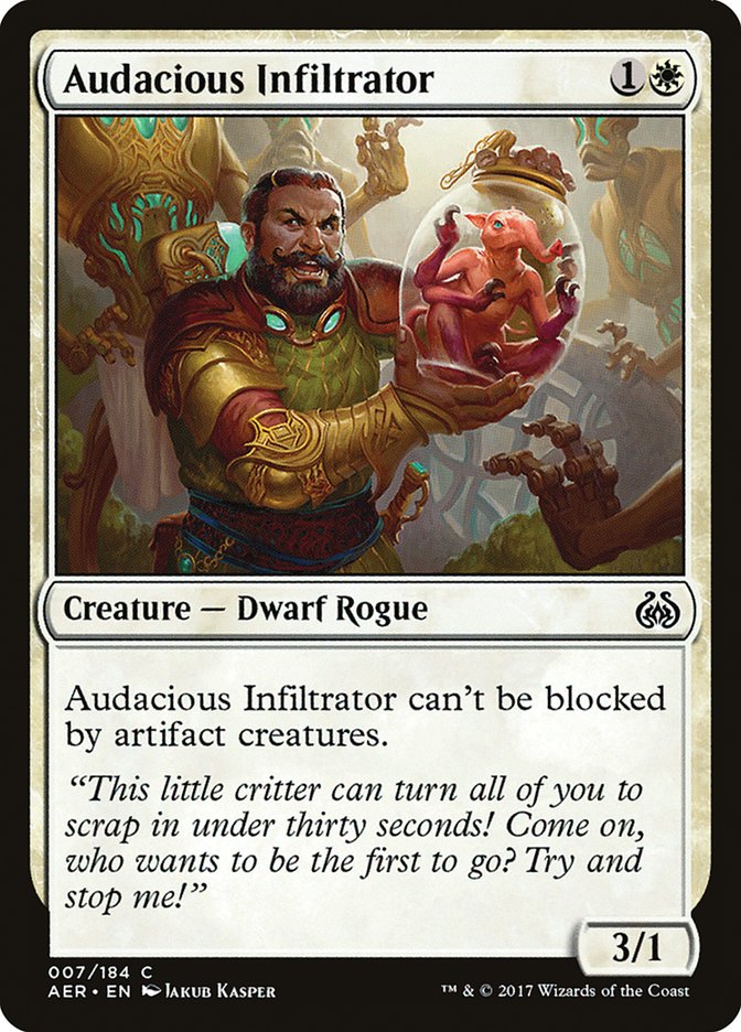 Audacious Infiltrator [Aether Revolt] (AER 7)