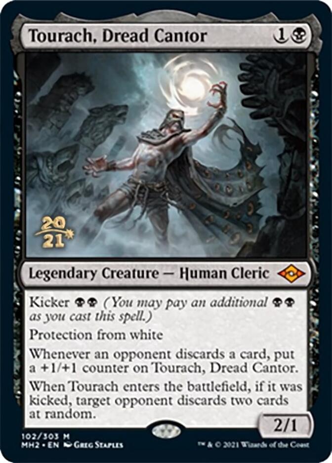 Tourach, Dread Cantor [Modern Horizons 2 Prerelease Promos] (PMH2 102)