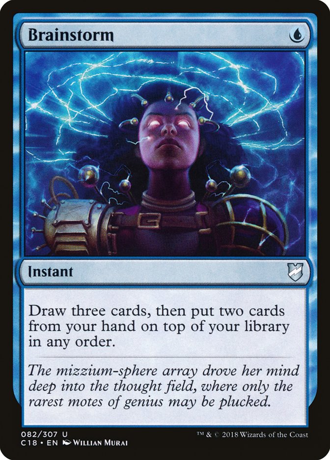 Brainstorm [Commander 2018] (C18 82)