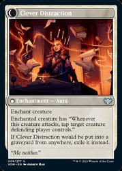 Distracting Geist // Clever Distraction [Innistrad: Crimson Vow] (VOW 9)