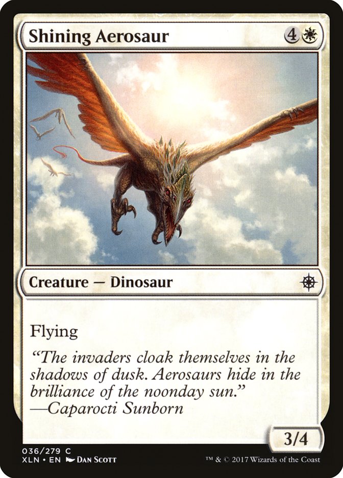 Shining Aerosaur [Ixalan] (XLN 36)