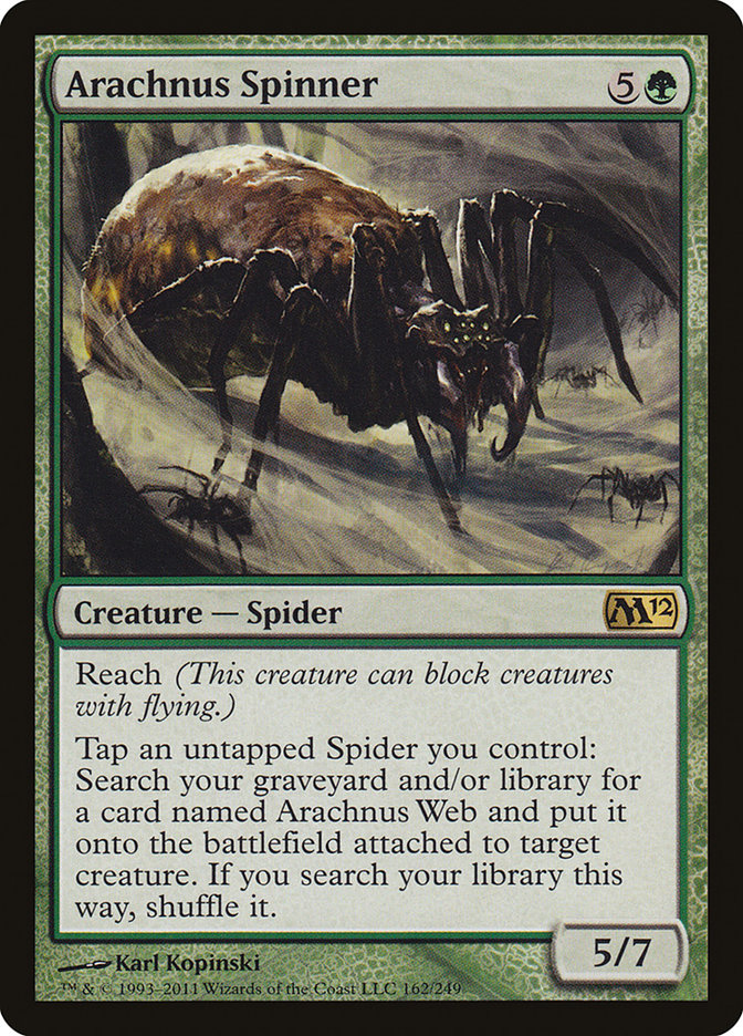 Arachnus Spinner [Magic 2012] (M12 162)