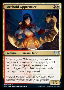Lorehold Apprentice [Strixhaven: School of Mages] (STX 198)