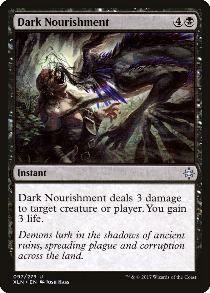 Dark Nourishment [Ixalan] (XLN 97)