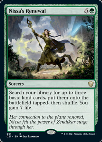 Nissa's Renewal [Commander 2021] (C21 201)
