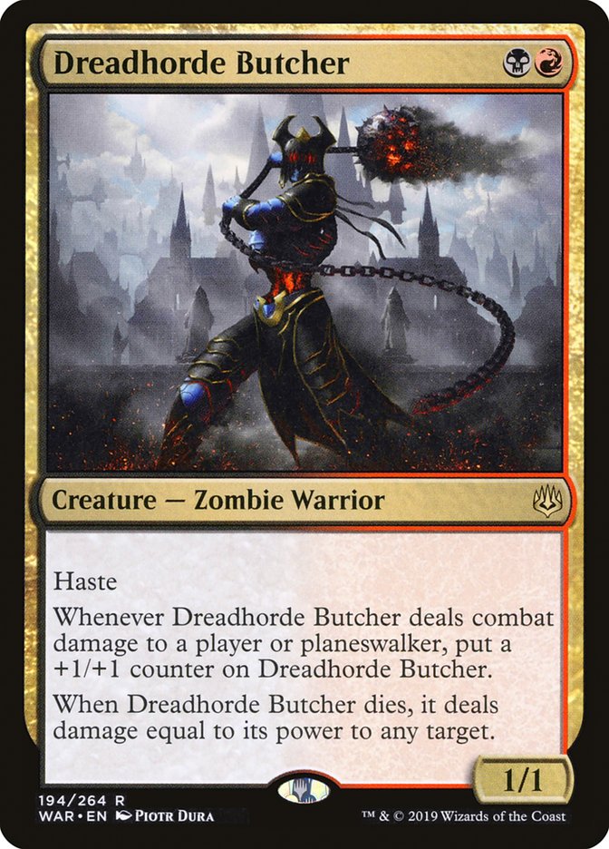 Dreadhorde Butcher [War of the Spark] (WAR 194)