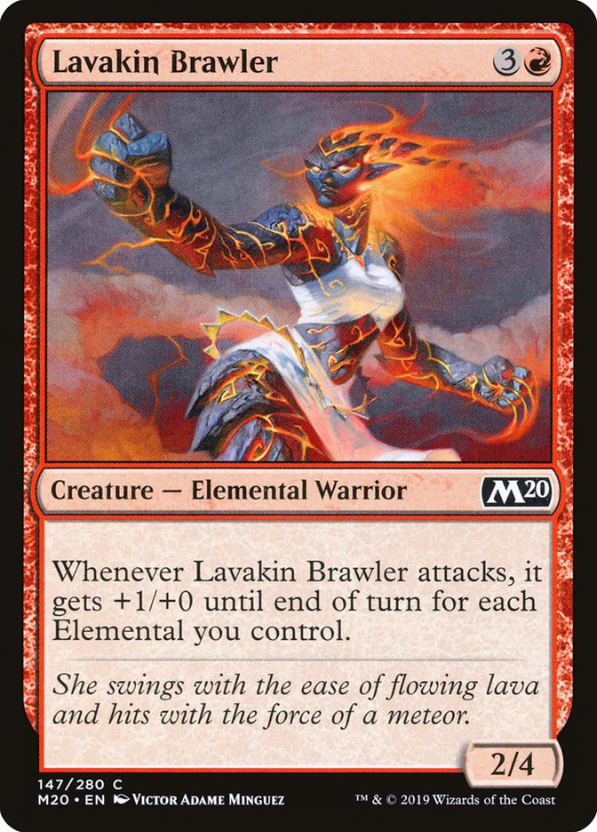 Lavakin Brawler [Core Set 2020] (M20 147)