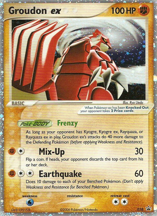 Groudon ex (38) [Nintendo: Black Star Promos]