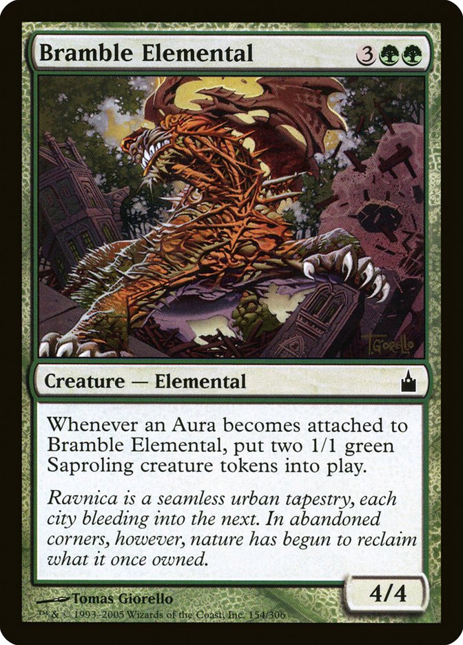 Bramble Elemental [Ravnica: City of Guilds] (RAV 154)
