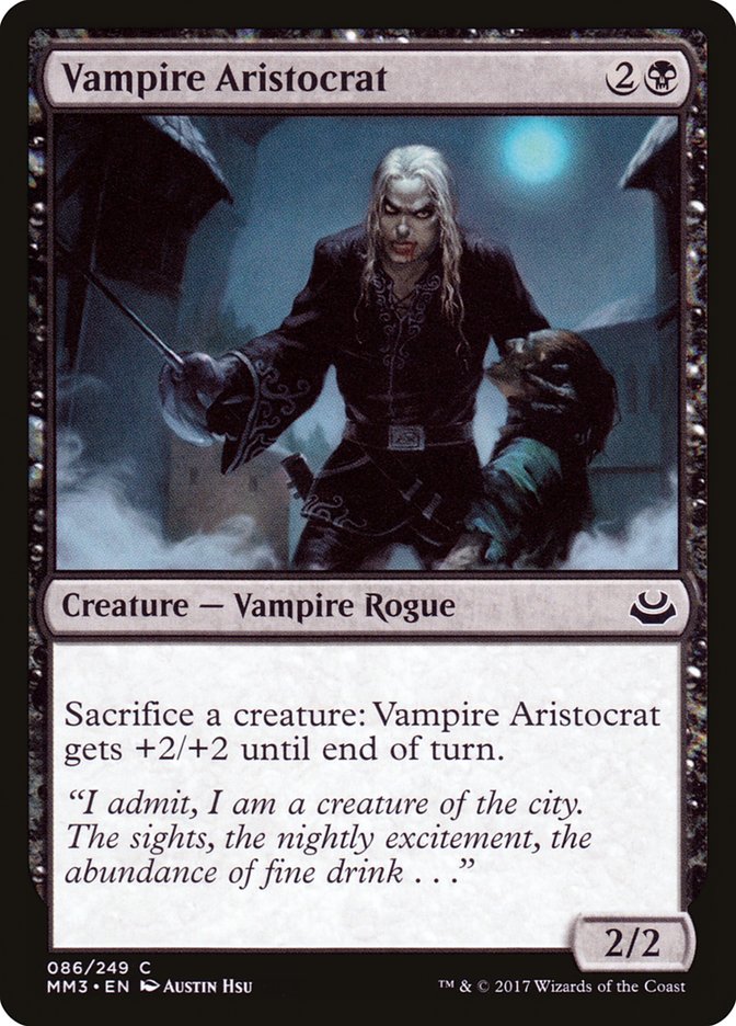 Vampire Aristocrat [Modern Masters 2017] (MM3 86)