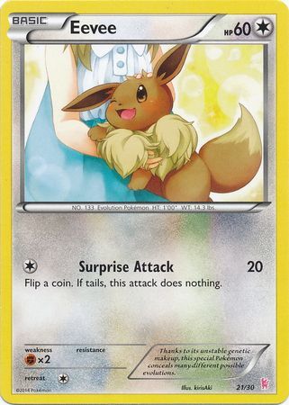 Eevee (21/30) [XY: Trainer Kit - Sylveon & Noivern]