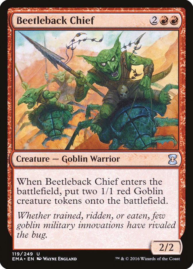 Beetleback Chief [Eternal Masters] (EMA 119)