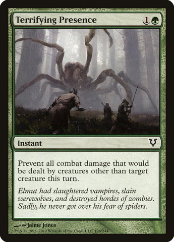 Terrifying Presence [Avacyn Restored] (AVR 196)
