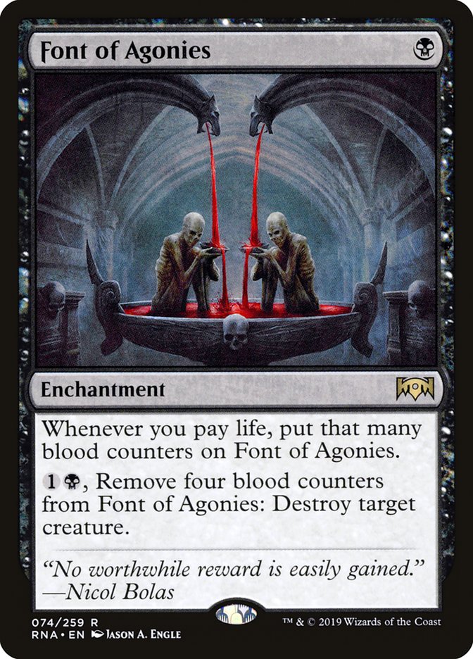 Font of Agonies [Ravnica Allegiance] (RNA 74)