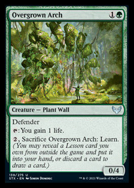 Overgrown Arch [Strixhaven: School of Mages] (STX 139)