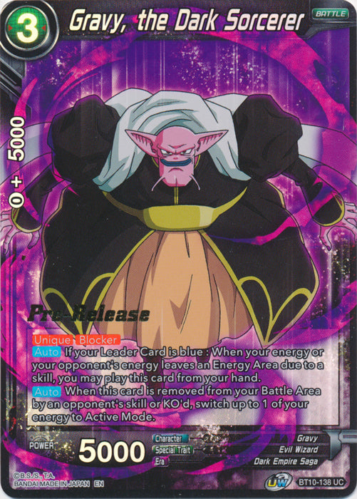 Gravy, the Dark Sorcerer [BT10-138]