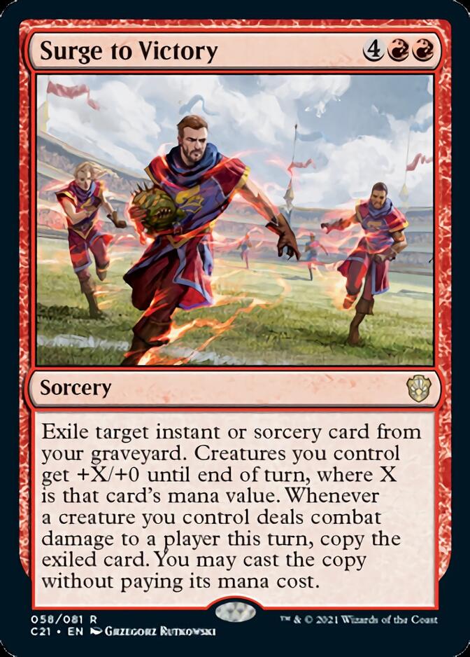 Surge to Victory [Commander 2021] (C21 58)