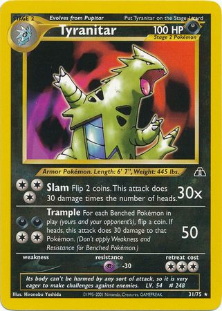Tyranitar (31/75) [Neo Discovery]