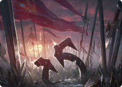 Field of Ruin Art Card [Innistrad: Midnight Hunt Art Series] (AMID 72)