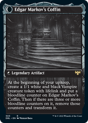 Edgar, Charmed Groom // Edgar Markov's Coffin [Innistrad: Double Feature] (DBL 503)