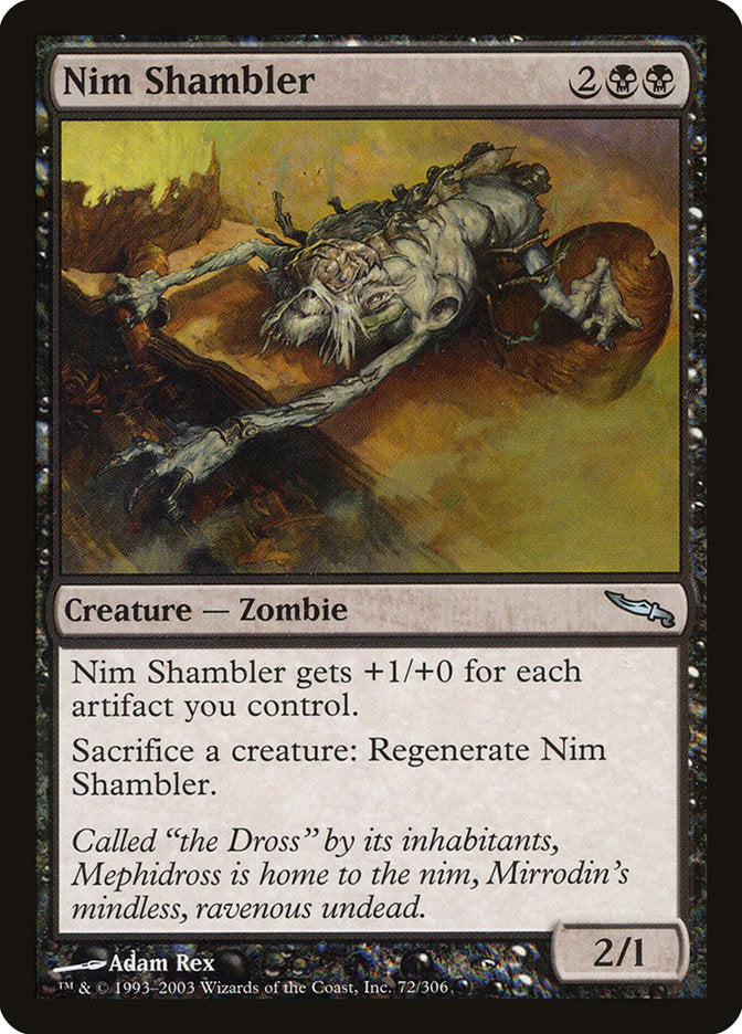 Nim Shambler [Mirrodin] (MRD 72)