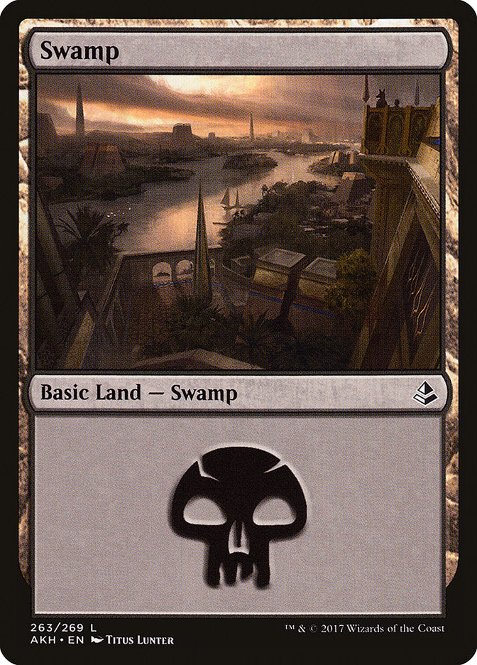 Swamp (#263) [Amonkhet] (AKH 263)