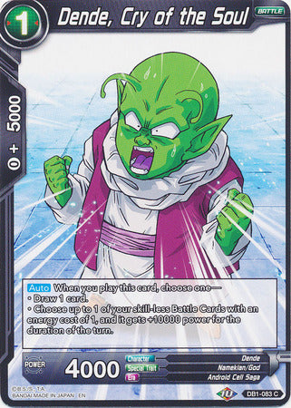 Dende, Cry of the Soul [DB1-083]