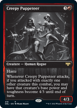 Creepy Puppeteer [Innistrad: Double Feature] (DBL 418)